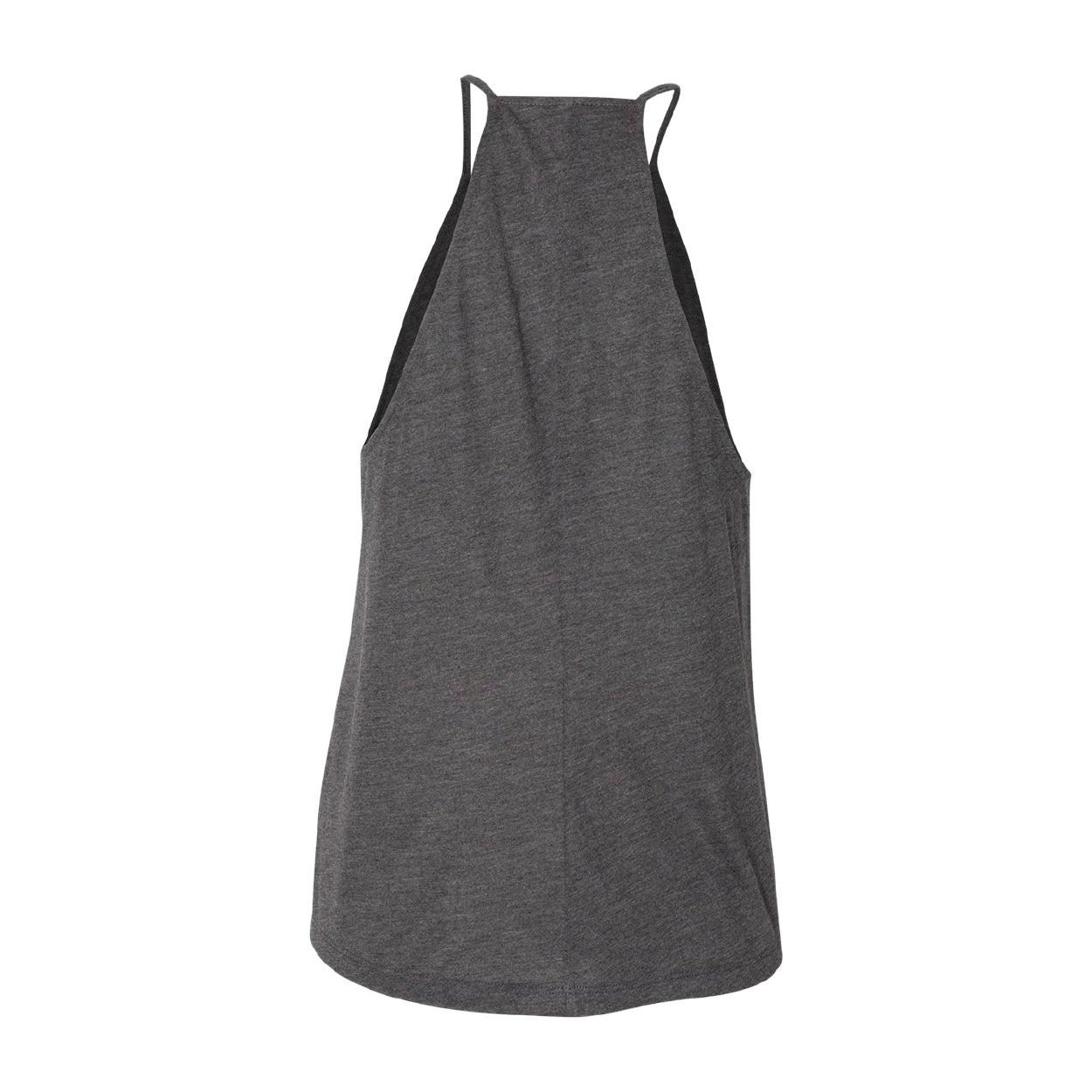 Women's "Challenge Accepted" High-Neck Tank - Heather Grey