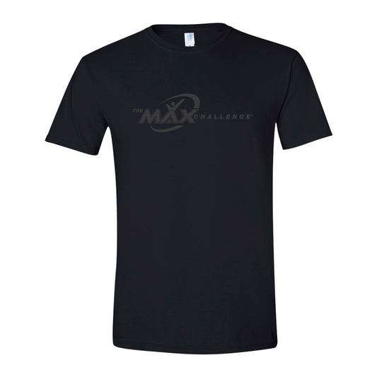 Unisex MAX Black Tonal Tee - Black
