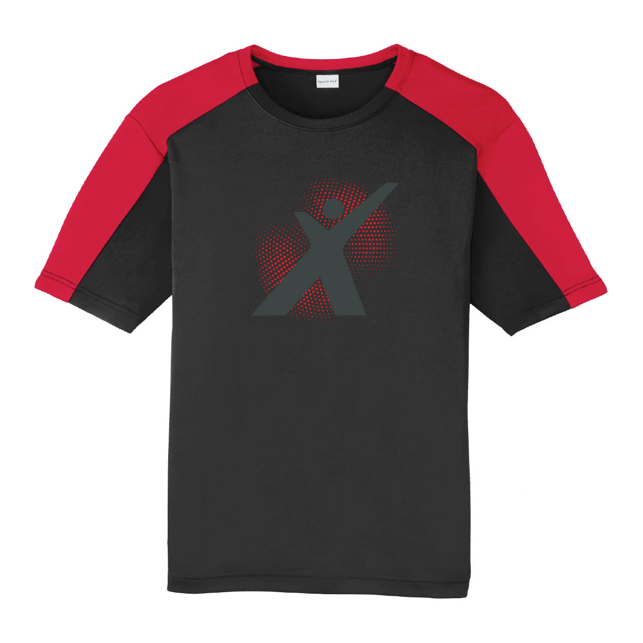 Men's MAX Icon Black & Red Dri-Fit Tee