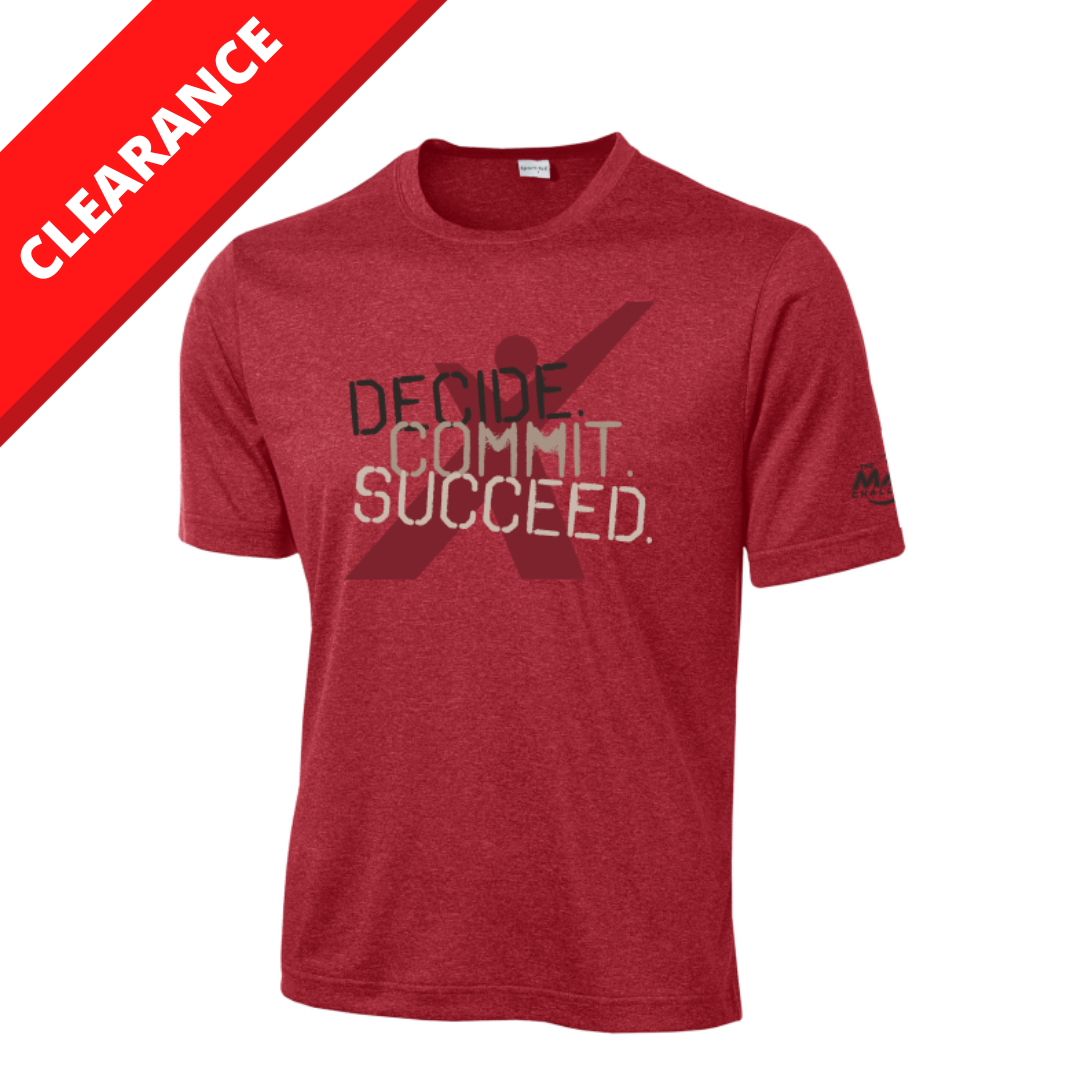 Men's "Decide. Commit. Succeed." Dri-Fit Tee