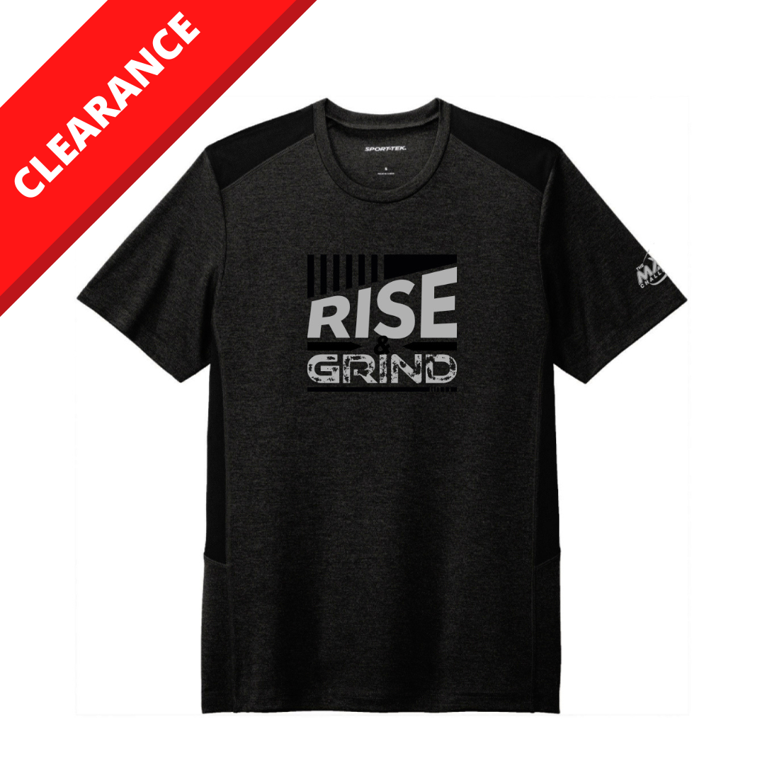 Men's Rise & Grind Dri-Fit Tee – THE MAX Challenge Apparel Shop